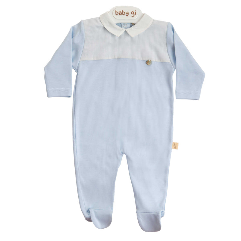 Babygrow azul c/ Peito