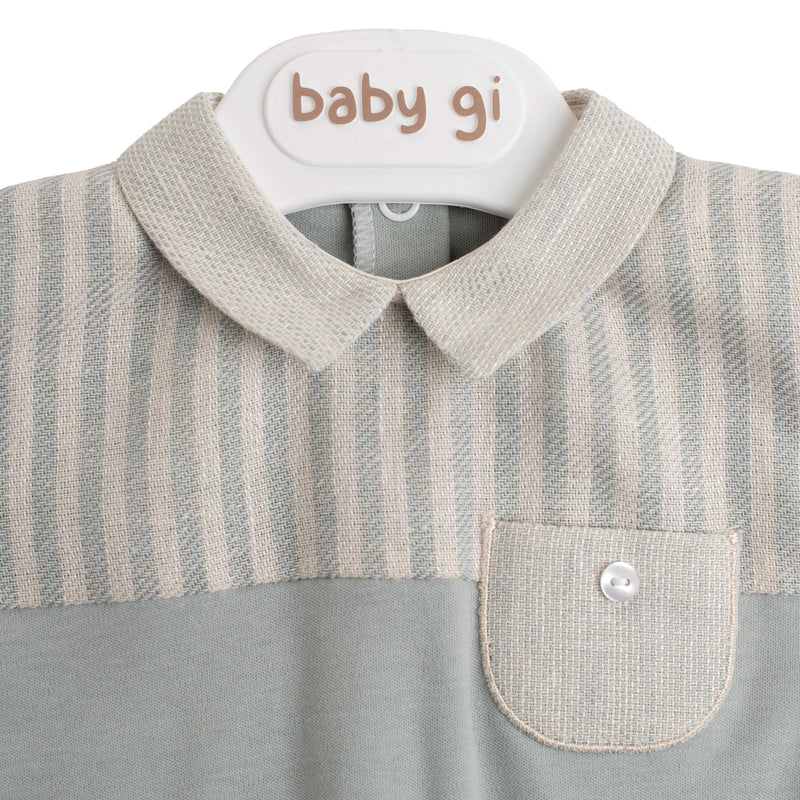 Babygrow c/ gola Linen