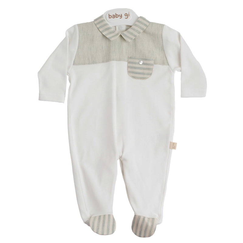 Babygrow c/ gola Linen