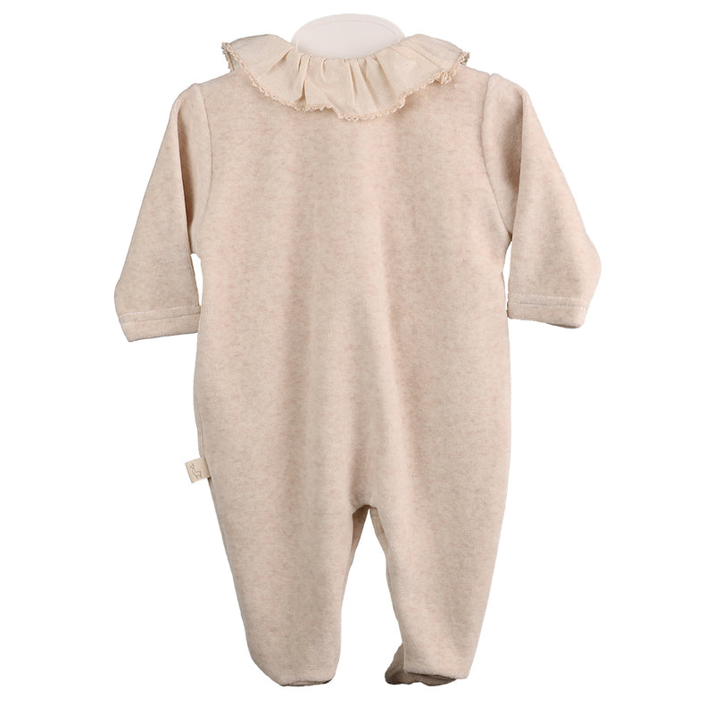 Babygrow camel com bolso