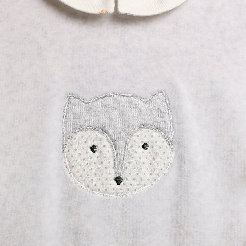 Babygrow cinza Fox