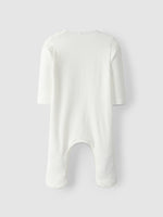 Babygrow com encaixe de riscas