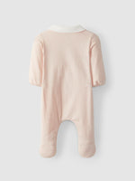 Babygrow encaixe de flores