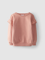 Sweatshirt com detalhe de bordado